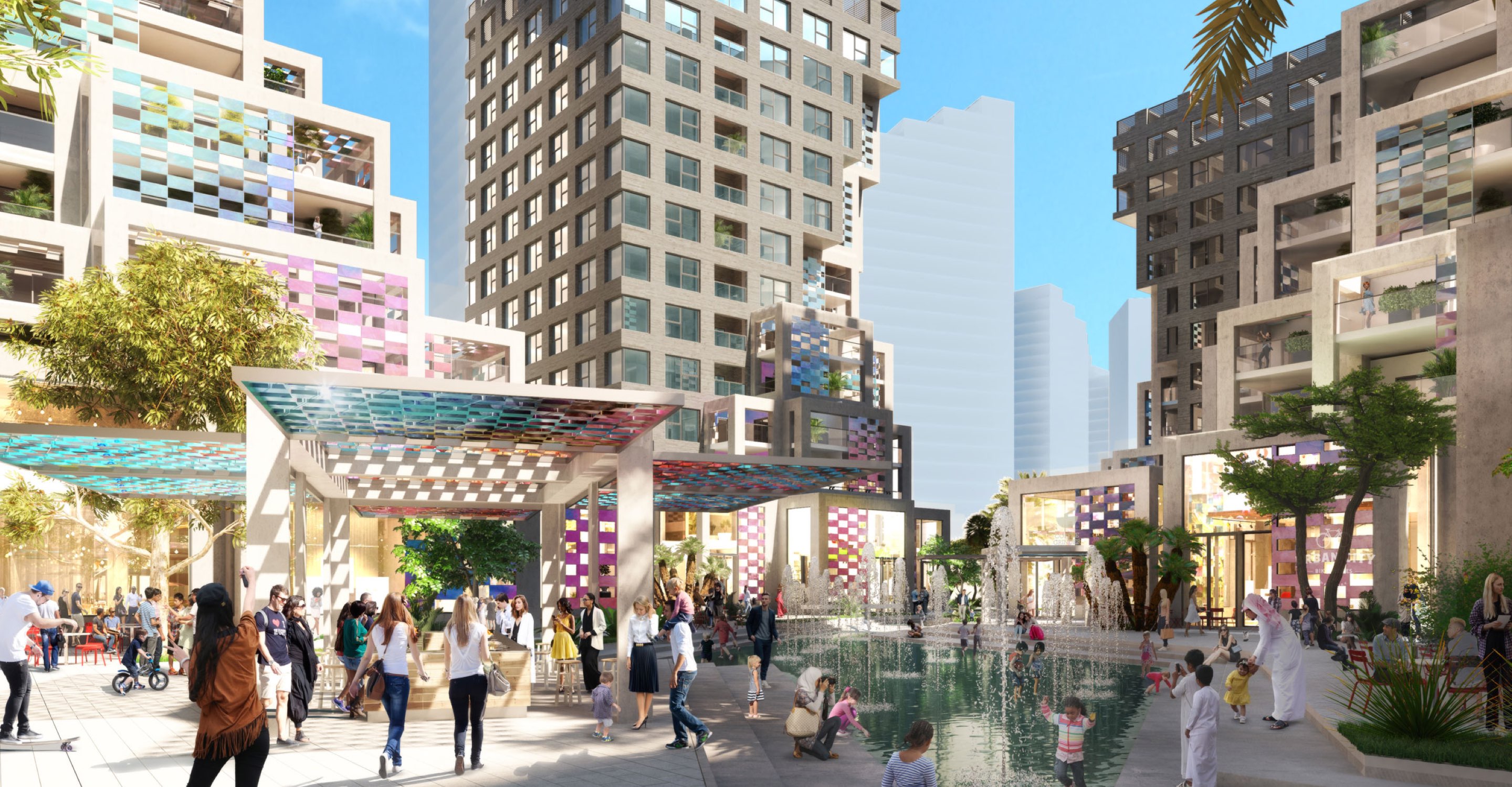 MVRDV designs mixed-use ‘Pixel’ development for Abu Dhabi’s Makers District