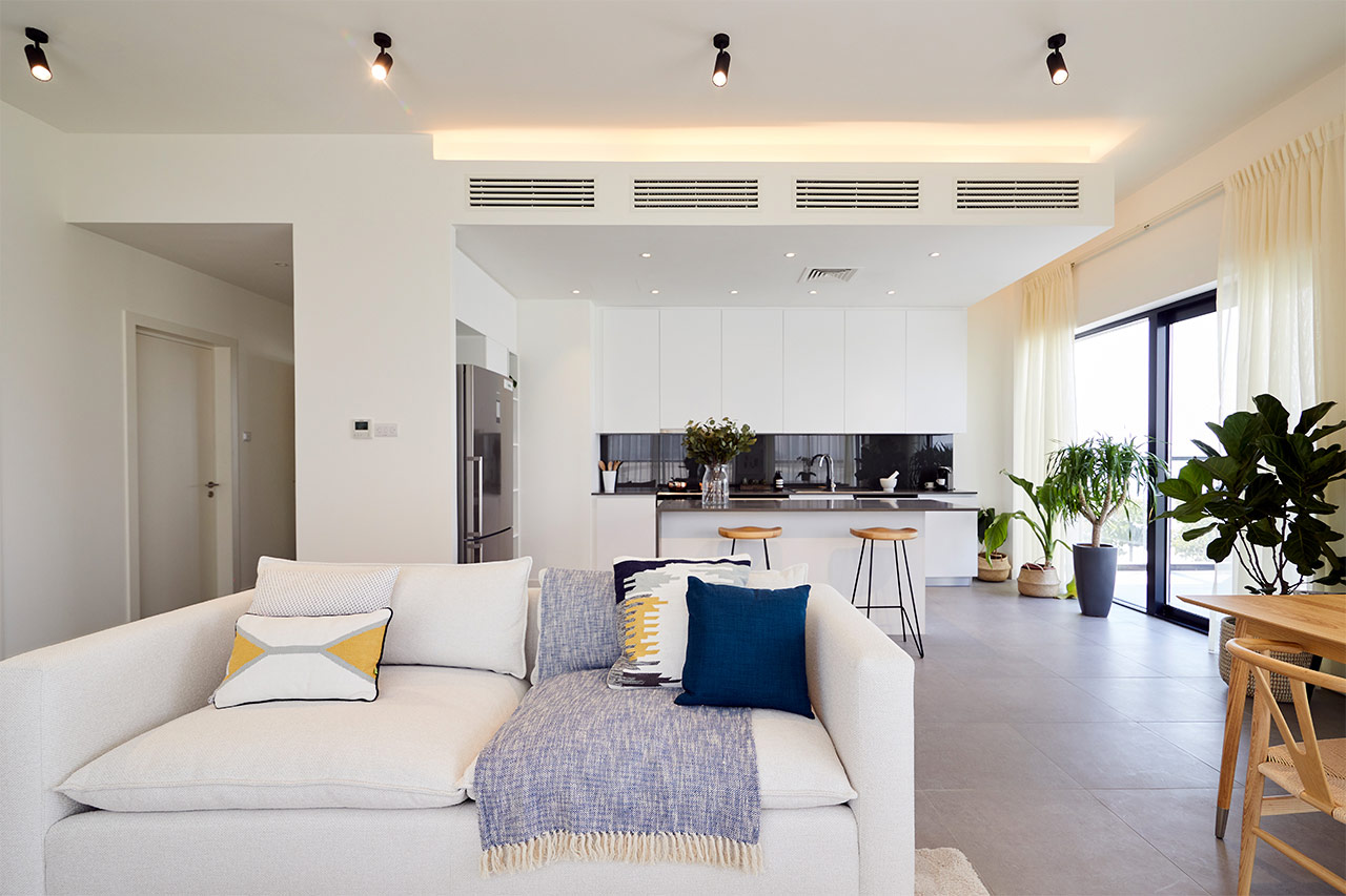Have a look at Imkan’s Pixel show apartment at Makers District Sales Centre on Reem Island