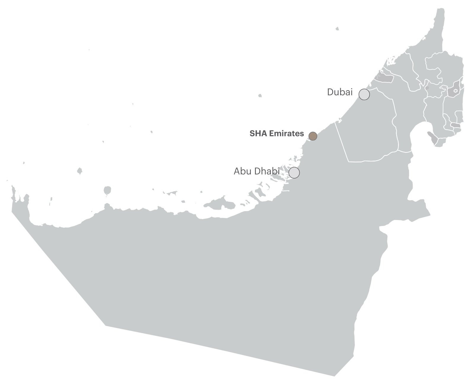 UAE Map