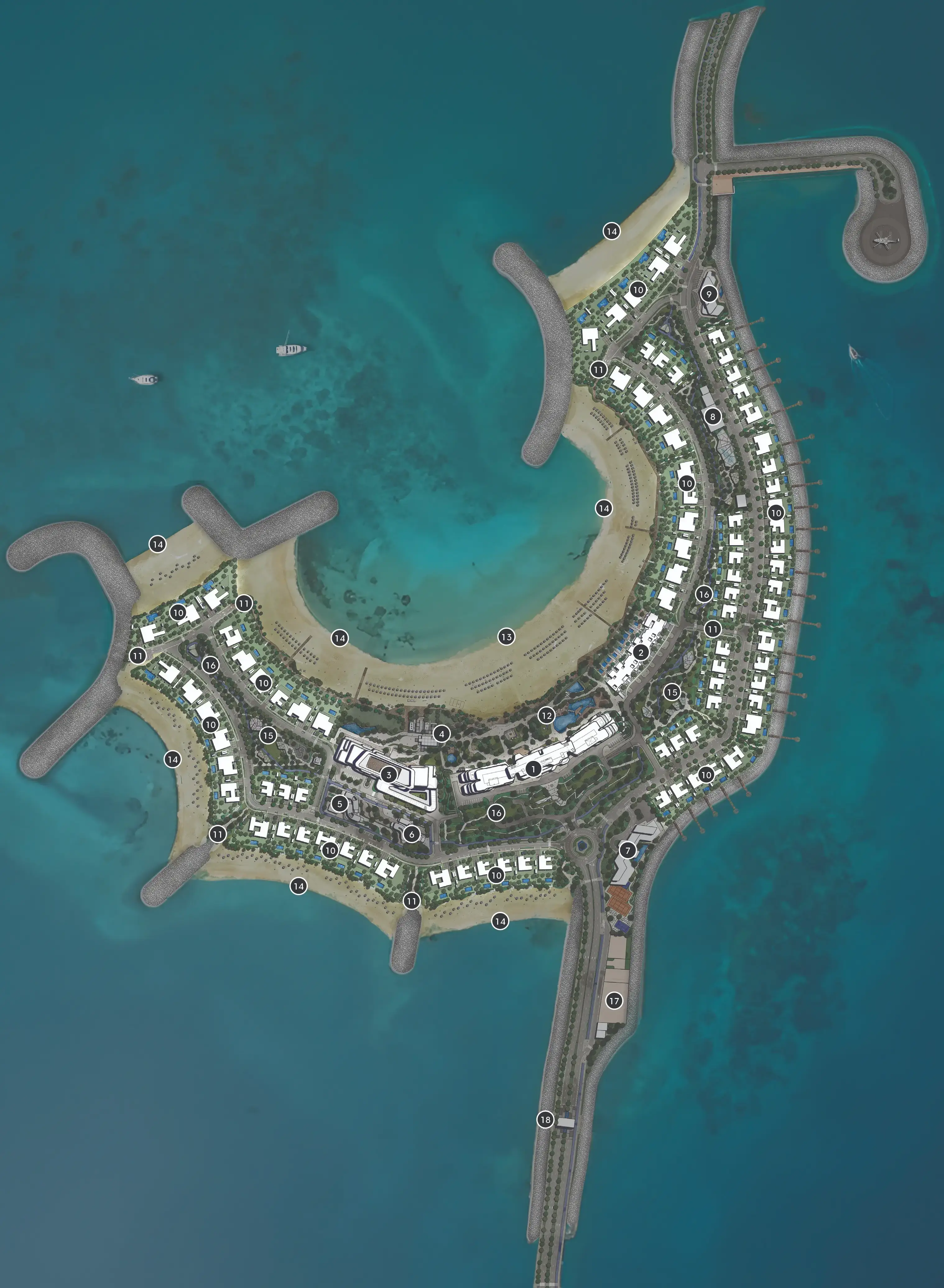 SHA Villas Key Locations