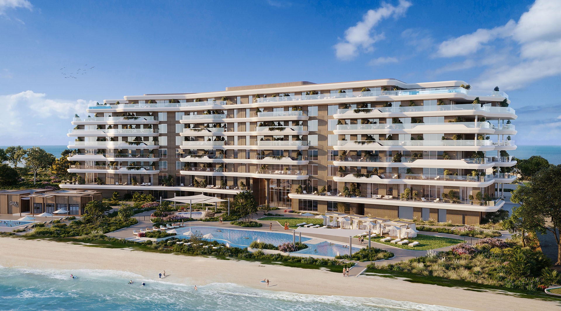 SHA Residences Emirates beachfront apartments